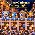Premium UNC Outdoor Christmas Railing Ligh TTMH