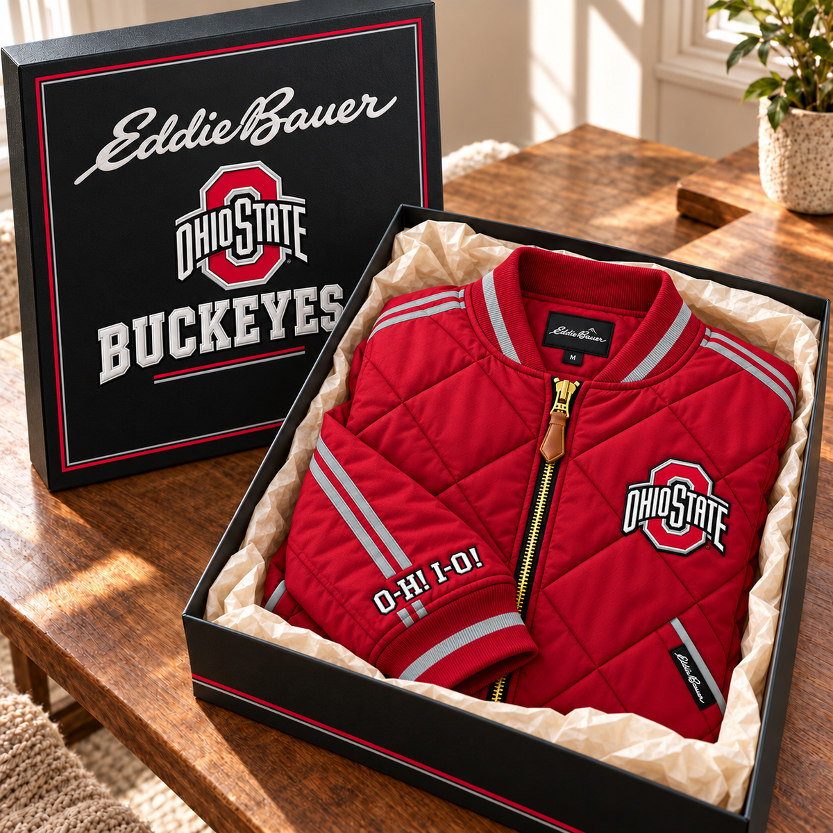 OSB Premium Classic Quilted Bomber Jacket TMH