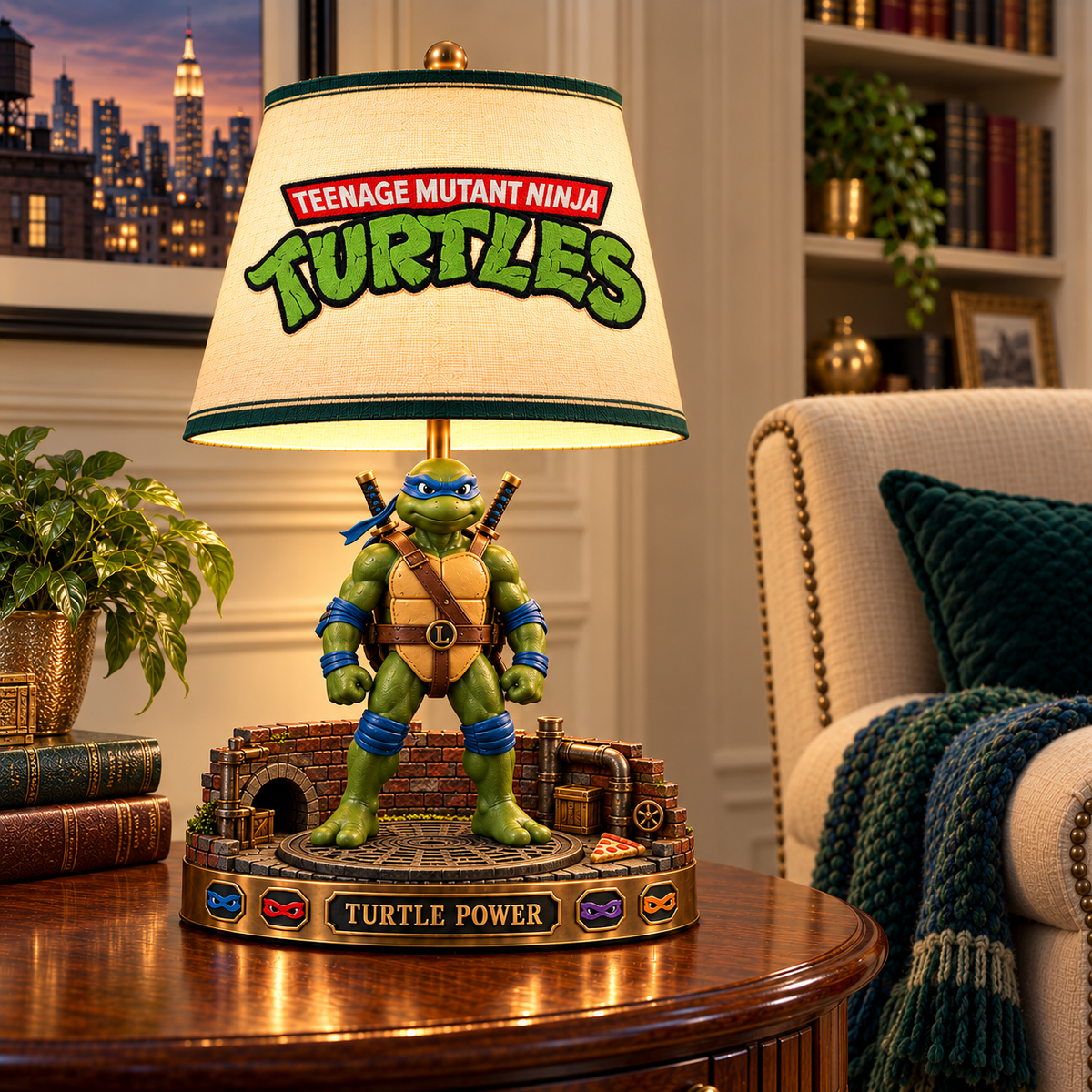 TMNT Heritage Table Lamp NTKO