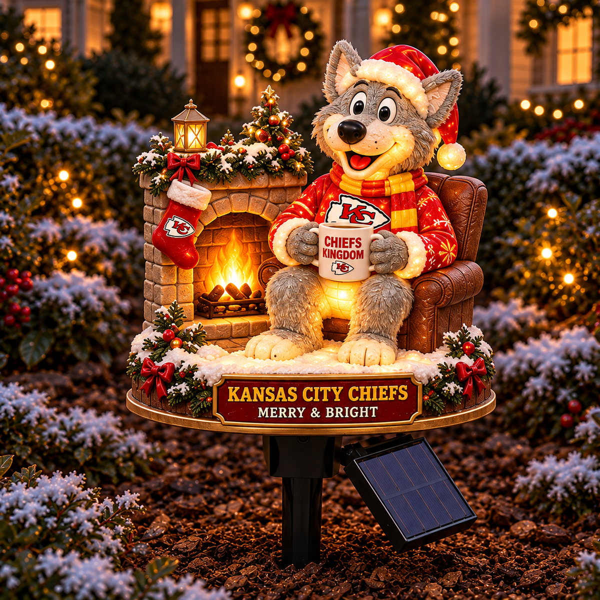 KCC PREMIUM CHRISTMAS SOLAR GARDEN LIGHTS SET HQH