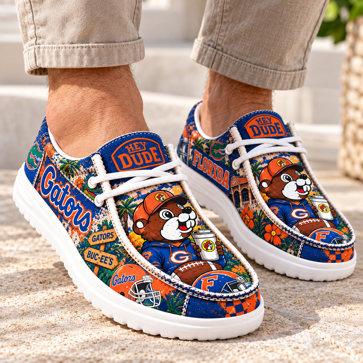 Premium FGT Statement Graphic Casual Loafer Shoes PDL