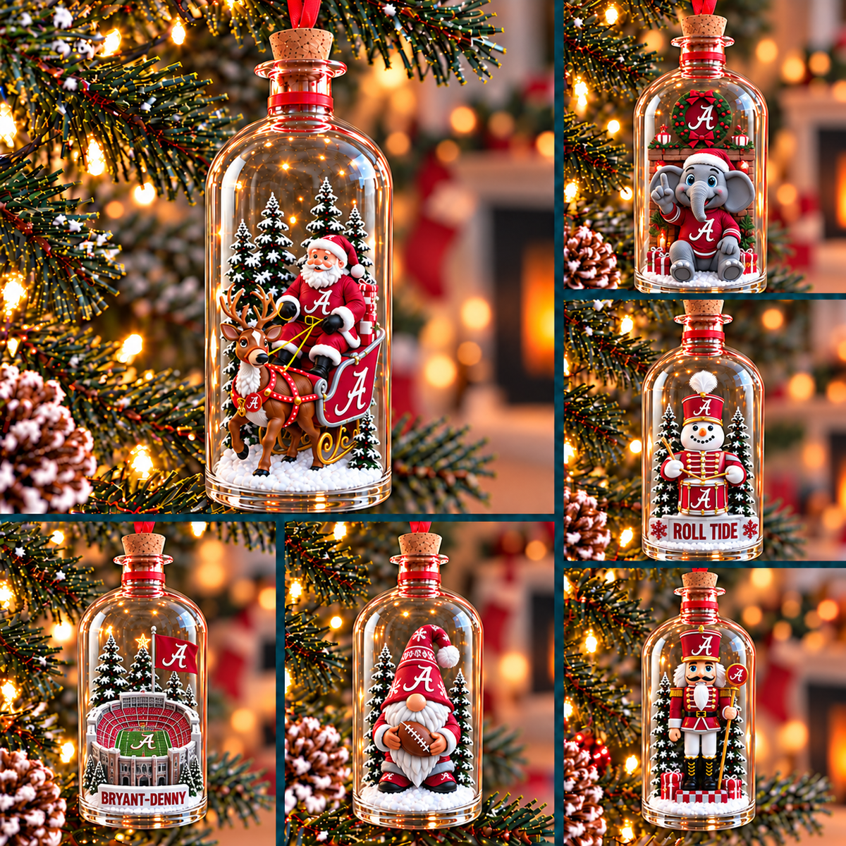 ACT Premium Christmas Tree Ornament Set TMH