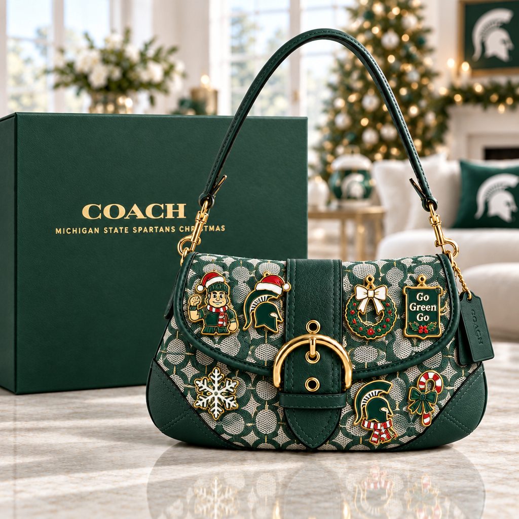 Michigan State Spartans Soho Bag With Charm