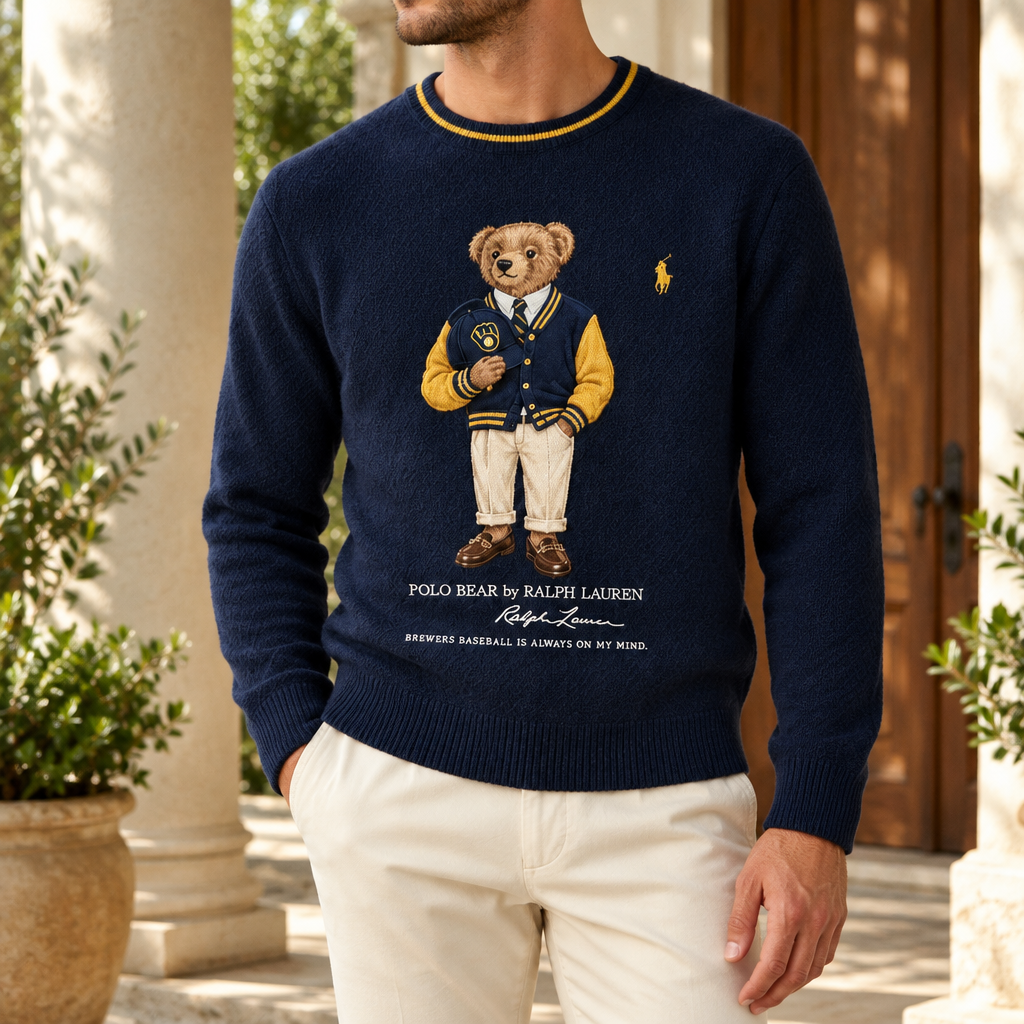 Milwaukee Brewers Premium Crewneck Sweater