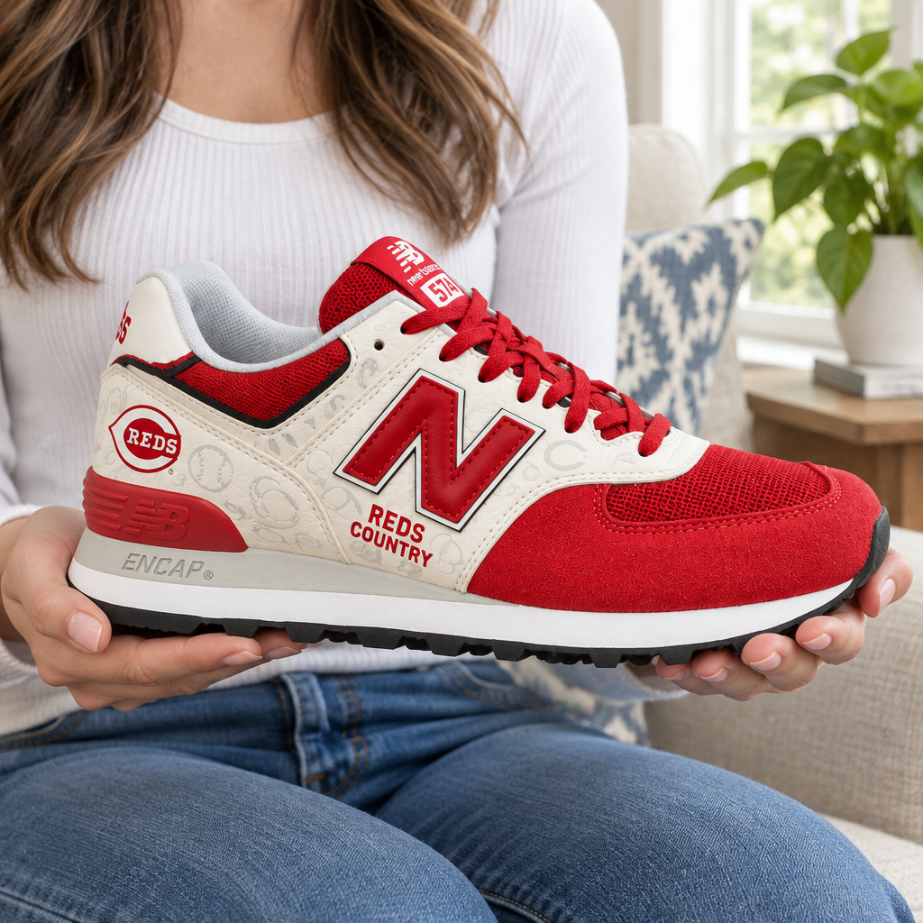 Cincinnati Reds NB 574 SNEAKER